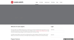 Desktop Screenshot of casinoagents.com